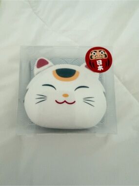NWT Nyanko Sensei Silicone Coin Purse Natsume’s Book of Friends Japan
